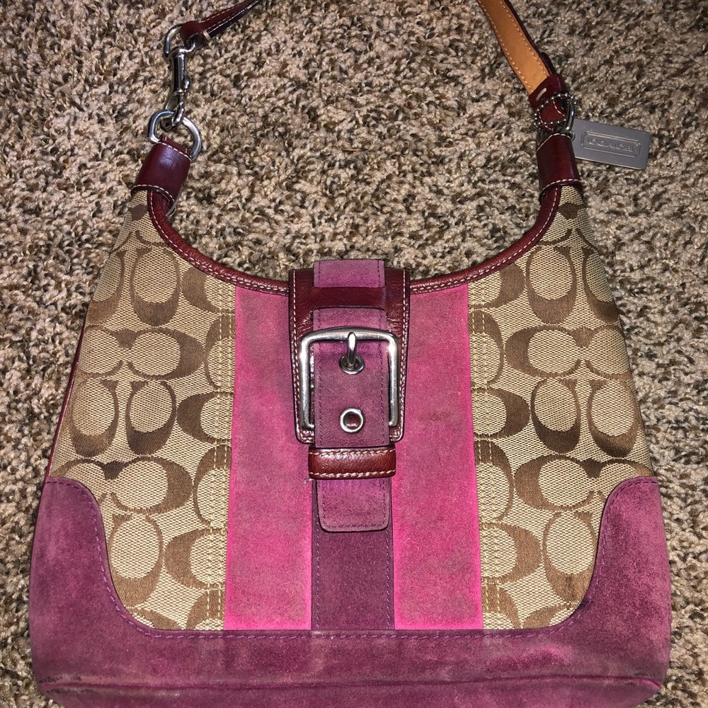 Vintage Coach Purse & Wristlet